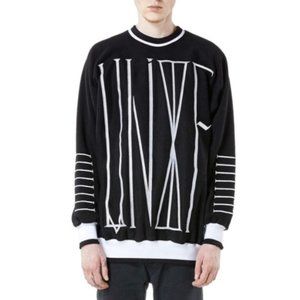 UNIF Embroidered Script Crewneck